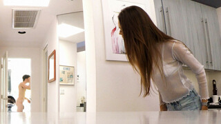 Free 4K porn with  Sneaky Stepsister Gets in Bed with Stepbro  only on TREXPORN.NET