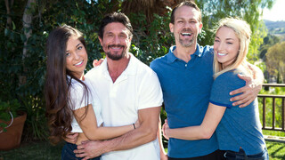 Hot 4K porn - Stepfamily Poker Swap - MMFF Foursome Taboo Fun for free on TREXPORN.NET