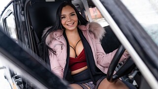 Hot 4K porn - Backseat Anal Gaping with Sofia Lee - Stretched Wide for free on TREXPORN.NET