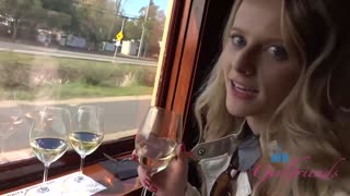Hot 4K porn - Blonde Paris White POV Footjob on a Train for free on TREXPORN.NET