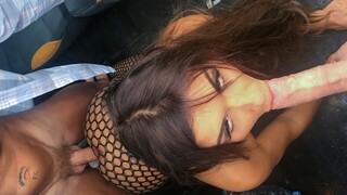 Free 4K porn with Princess Jas Gets Double Blowjob and Spanked only on TREXPORN.NET