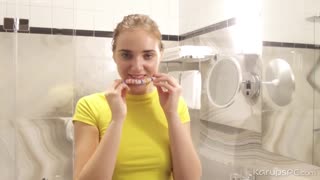 Hot 4K porn - Brunette Oxana Chic Shower Fun - Solo Action for free on TREXPORN.NET