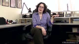 Free 4K porn with Hairy Mature Tamar Teases And Strips On Desk only on TREXPORN.NET