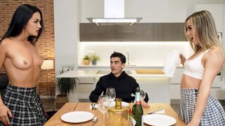 Hot 4K porn - Threesome FFM with Brunette and Blonde – Jordi’s Big Cock Action for free on TREXPORN.NET