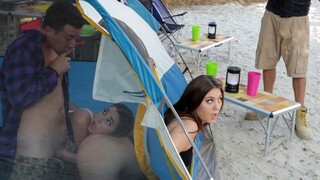Free 4K porn with Jessy, Karlee, and Jojo's Wild Outdoor Sex only on TREXPORN.NET