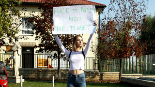 Hot 4K porn - Not the Earth, But My Pussy! for free on TREXPORN.NET