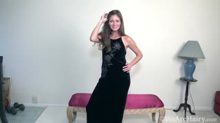 Free 4K porn with Vanessa Bush Teases in Lingerie on Pink Bench only on TREXPORN.NET