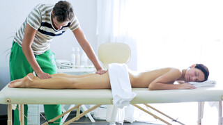 Free 4K porn with The New Guy Fucks Teen In Steamy Massage only on TREXPORN.NET