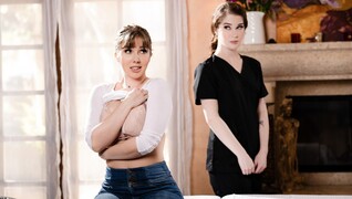 Hot 4K porn - Evelyn Claire & Lena Paul - Hot Brunette Lesbians Fingering & 69 for free on TREXPORN.NET