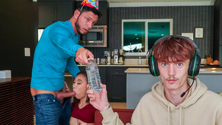 Free 4K porn with Kimmy Kimm's Birthday Surprise - Petite Brunette Rides Cowgirl & Takes Cumshot only on TREXPORN.NET