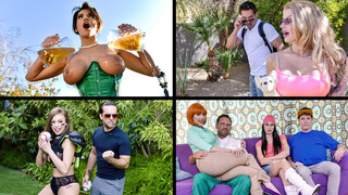 Hot 4K porn - MILF Party with Alura TNT Jenson & Joslyn James for free on TREXPORN.NET