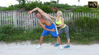 Hot 4K porn - Personal Trainer Gets Dirty with Hot Gym Girl for free on TREXPORN.NET