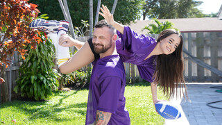 Free 4K porn with Petite Freya Sucks Cock Like a Pro at Halftime only on TREXPORN.NET