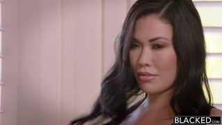 Hot 4K porn - Lingerie Babe London Keyes Rides Hard in Interracial Anal for free on TREXPORN.NET