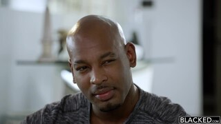 Free 4K porn with Hot Blonde Assistant Takes Double Black Cock only on TREXPORN.NET