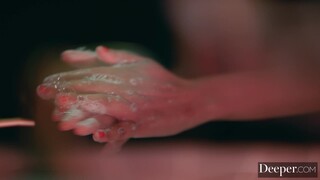 Free 4K porn with Wallflower Brunette Alina Ali Takes Creampie in Hot Threesome only on TREXPORN.NET