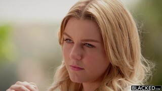 Hot 4K porn - Sexy Blonde Babe Takes Black Cock - Cum in Mouth & Facial for free on TREXPORN.NET