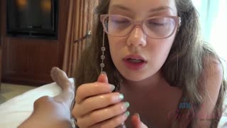 Free 4K porn with Smoking Hot Elena Koshka Gives Footjob - Small Tits Brunette POV only on TREXPORN.NET