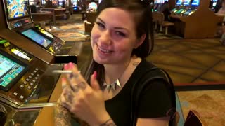 Hot 4K porn - Karmen Karma's sexy girlfriend handjob in Vegas for free on TREXPORN.NET