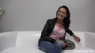 Free 4K porn with Hot Brunette Radka Fucks in European Casting only on TREXPORN.NET