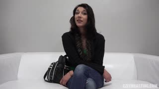 Free 4K porn with Tereza - European Teen with Small Tits Gets Casting only on TREXPORN.NET