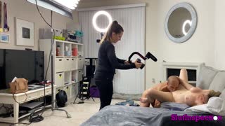 Hot 4K porn - Lilly James Blonde Babe Big Tits Behind The Scenes for free on TREXPORN.NET