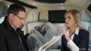 Hot 4K porn - Blonde Ria Sunn Fucks Spy in Limo Backseat for free on TREXPORN.NET