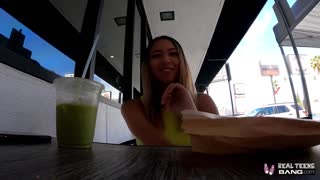 Hot 4K porn - Cute Blonde Kimora Quin Takes Cumshot Outdoors for free on TREXPORN.NET