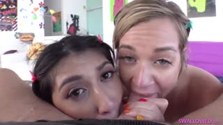 Hot 4K porn - Hot Threesome Blowjob with Penelope Woods & Rory Knox for free on TREXPORN.NET