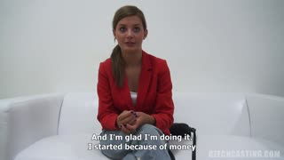 Free 4K porn with Sexy European Blonde Zuzana's Wild Audition only on TREXPORN.NET