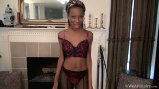 Free 4K porn with Saf flaunts her ebony curves and gets fully naked only on TREXPORN.NET