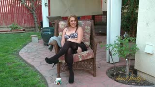 Free 4K porn with Blonde Cristine Ruby Gets Hired at AuntJudys - Porn Interview only on TREXPORN.NET