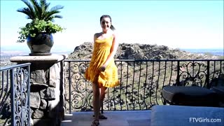 Free 4K porn with Beautiful Teen Brunette Plays Solo Outside only on TREXPORN.NET