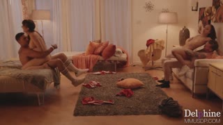 Hot 4K porn - Hot Double Date - MILF & Brunette in Wild Group Sex for free on TREXPORN.NET