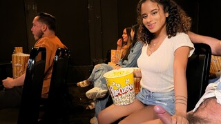 Hot 4K porn - Theater Room Interracial Action for free on TREXPORN.NET