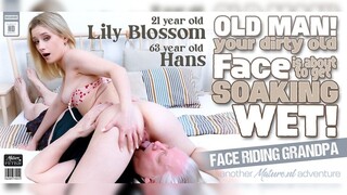 Hot 4K porn - Old Hans Gets Wet Face from 21-Year-Old Babe Lily for free on TREXPORN.NET