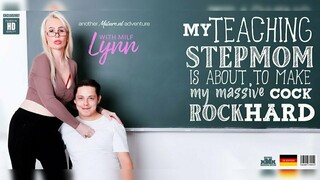 Free 4K porn with Stepmom Lynn Teaches Stepson to Make Her Come only on TREXPORN.NET