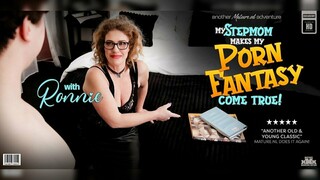 Free 4K porn with 48 Year Old Stepmom Ronnie Shows Stepson How to Have Sex only on TREXPORN.NET