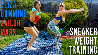 Hot 4K porn - Sneaker Training with Eliza Cumming and Sailor Mars for free on TREXPORN.NET