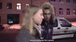 Free 4K porn with Blonde Russian teen Marika takes two cocks in a hot pickup threesome only on TREXPORN.NET