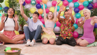 Hot 4K porn - Brunette Blowout with Brady & Friends for free on TREXPORN.NET