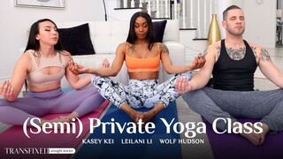 Hot 4K porn - Yoga Class for Three: Hudson, Kei, and Li for free on TREXPORN.NET