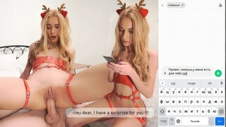 Free 4K porn with Deepthroat Christmas Surprise with Carla Cute only on TREXPORN.NET
