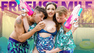 Hot 4K porn - Home Sweet Home with Kai, Cassie, and Jimmy for free on TREXPORN.NET