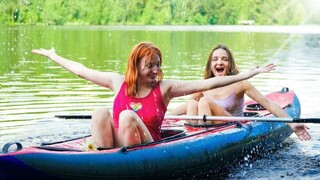 Free 4K porn with Redhead Babe Emma Gets Wet on a Kayak Ride only on TREXPORN.NET