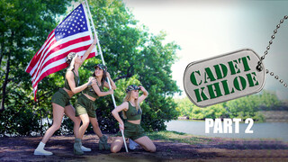 Free 4K porn with Cadet Khloe Gets Her Cock Fix only on TREXPORN.NET