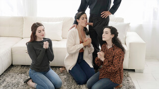 Hot 4K porn -  Freeuse Frenzy: 3 Wives, No Limits  for free on TREXPORN.NET
