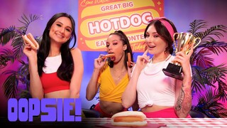 Hot 4K porn - Trio Tasty Treat: Brunette Beauties Eat It Up for free on TREXPORN.NET