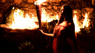 Free 4K porn with Passionate Brunette Anya Krey Takes Creampie in Fire-Themed Sex Scene only on TREXPORN.NET